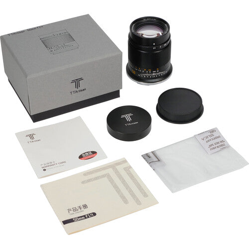 TTartisan 50mm f1.4 Nikon Z Black