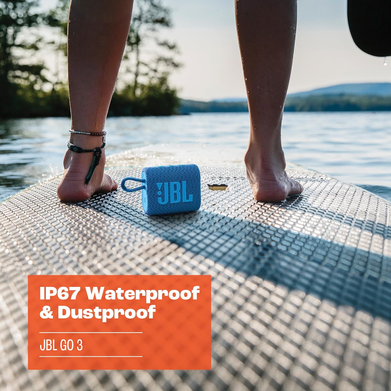 JBL Go 3 Portable Bluetooth Speaker