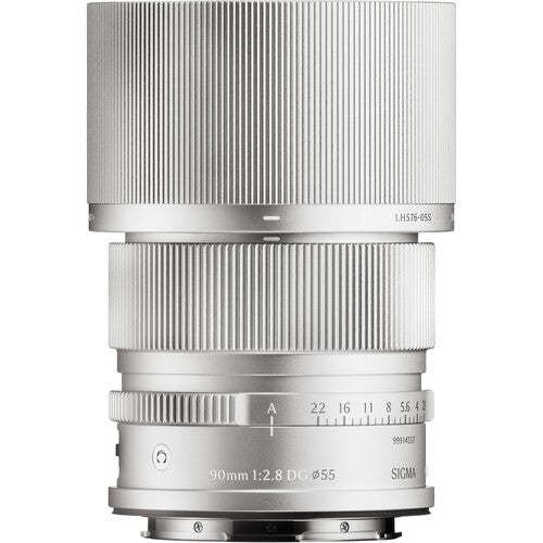Sigma 90mm f/2.8 DG Contemporary Lens (L-Mount, Silver)