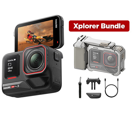 Insta360Ace Pro 2 Single Battery Xplorer Bundle (Silver)