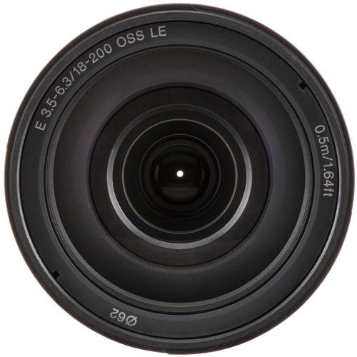 Sony E 18-200mm F3.5-6.3 OSS LE Lens