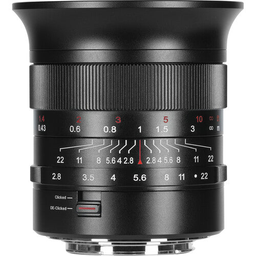 7Artisans 14mm F2.8 Lens for Canon EOS-R Mount (Black)