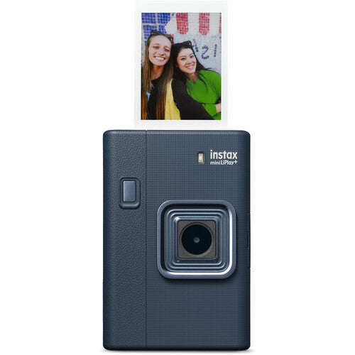 Fujifilm Instax Mini Liplay+ Hybrid Instant Camera (Midnight Blue)