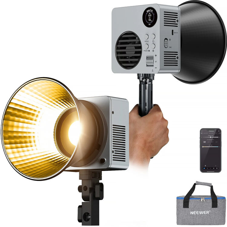 Neewer HB80B 80W Bi-Color Mini COB LED Video Light