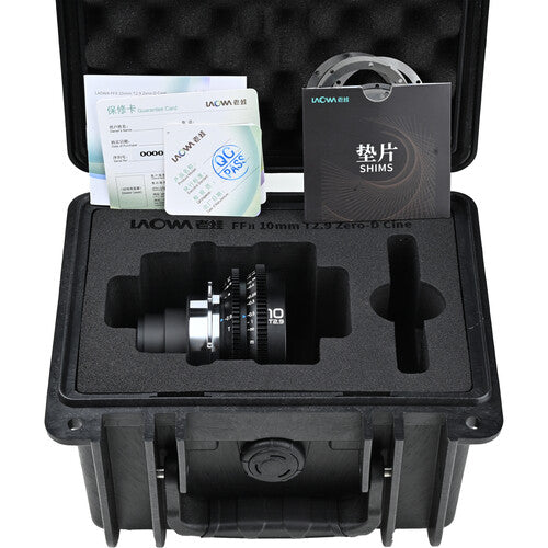 LAOWA 10mm T2.9 Zero-D VV Cine Lens - Arri PL
