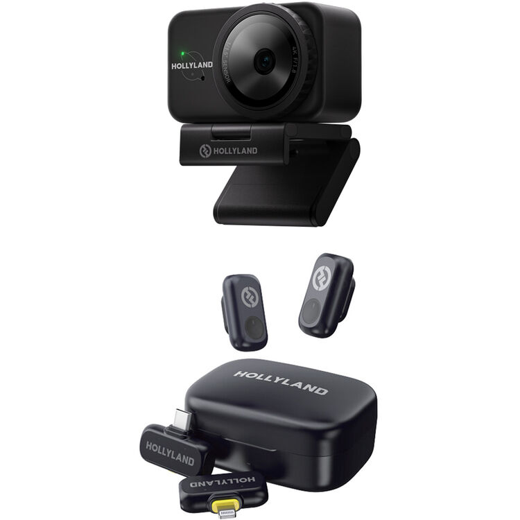 Hollyland Lyra Streaming Combo (With Lark A1 TX ) 4K UHD Webcam
