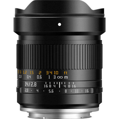 TTArtisan 14mm F2.8 ASPH for Sony E - Black