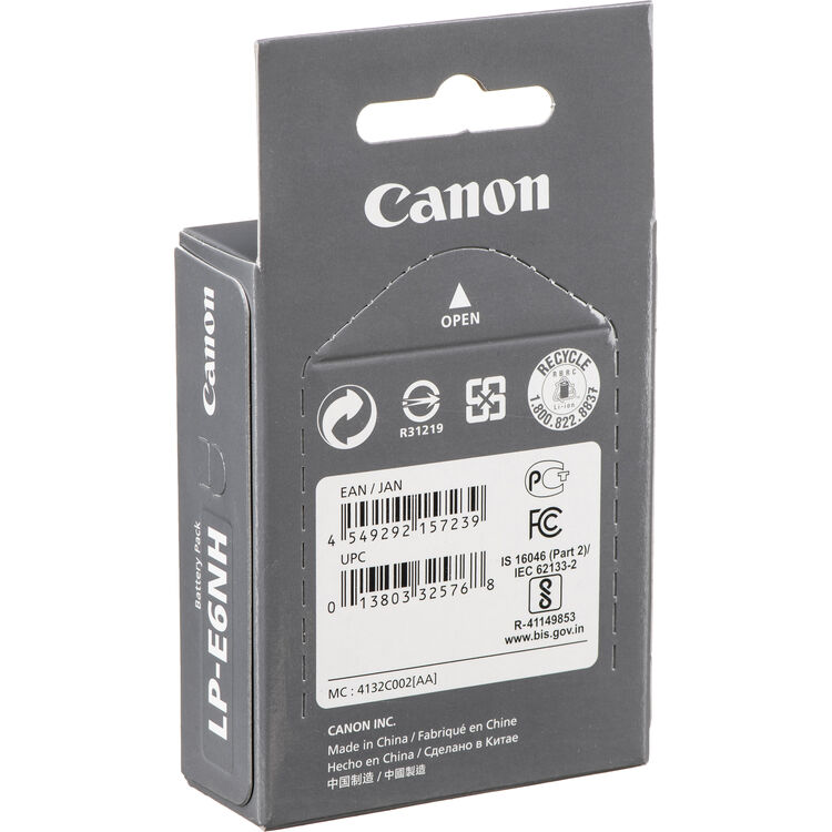 Canon LP-E6NH Lithium-Ion Battery Pack