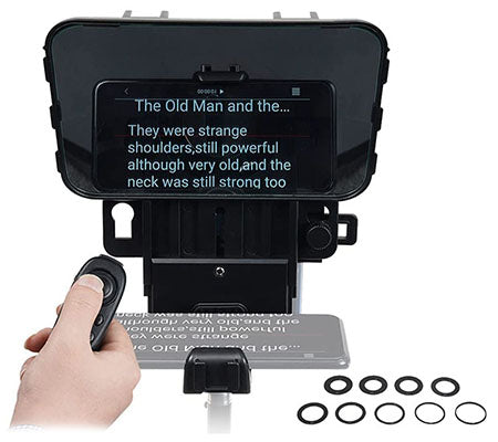 Desview T3 Broadcast Teleprompter for Camera Interview
