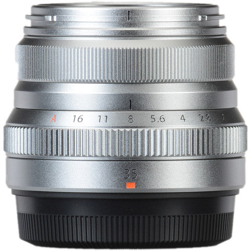 Fujifilm XF 35mm f2 R WR Lens (Silver)