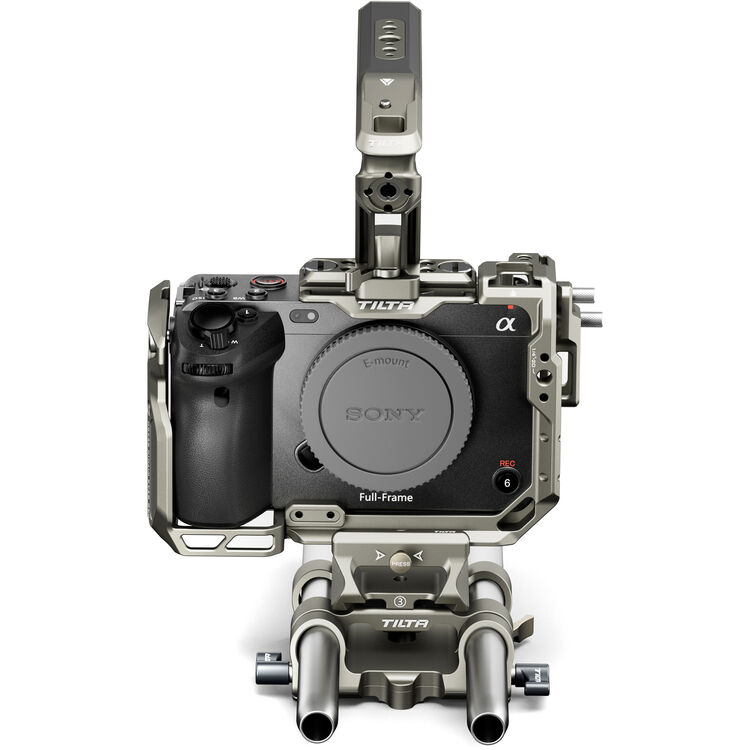 Tilta Camera Cage for Sony FX3/FX30 V2 Basic Kit - Titanium Gray TA-T16-A-TG