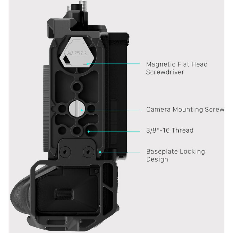 Tilta Camera Cage for Sony FX3/FX30 V2 Basic Kit - Black TA-T16-A-B