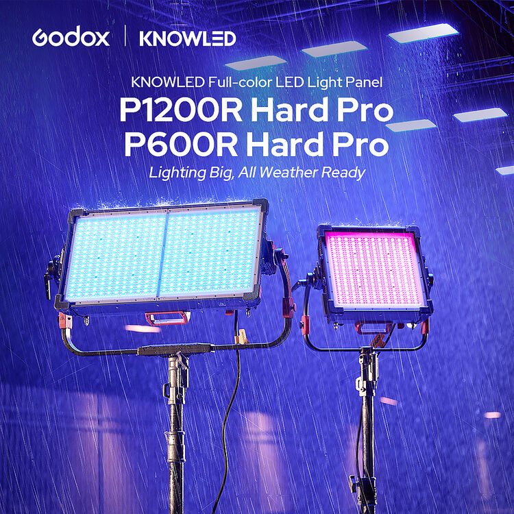 Godox Knowled P1200R Hard Pro RGB LED Light Panel (IP65 Version)