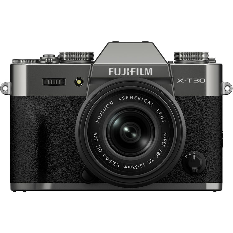 Fujifilm X-T30 III Mirrorless Camera with 13-33mm f/3.5-6.3 Lens (Charcoal Silver)