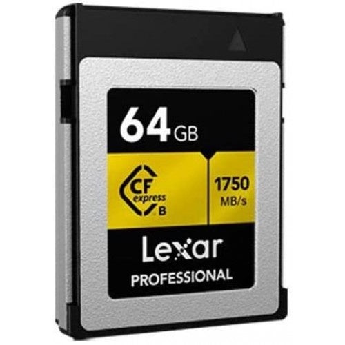 Lexar 64GB Professional CFexpress Type-B Gold Memory Card