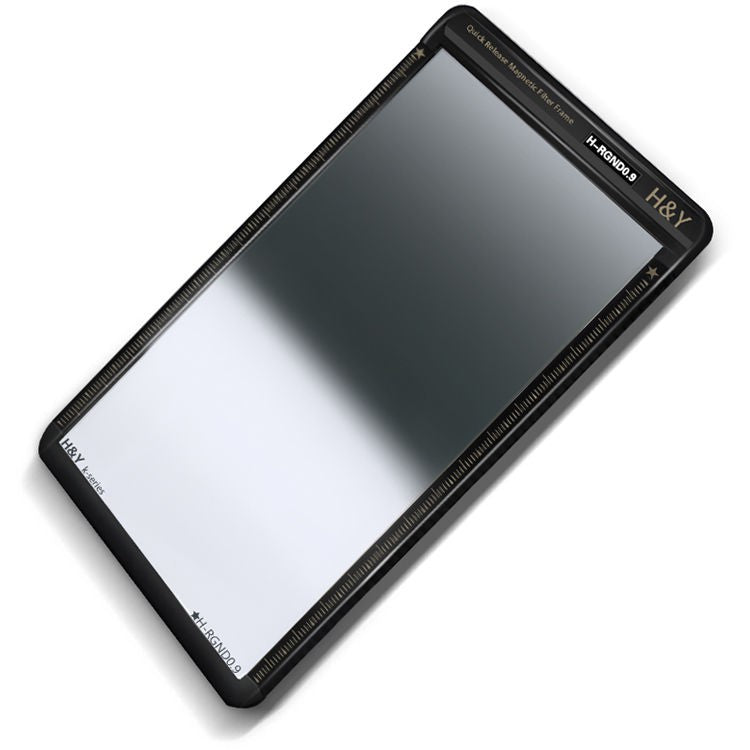 H&Y Filters 100 x 150mm K-Series Reverse GND 0.9 (3 Stops) with Quick Release Magnetic Frame (KR09)