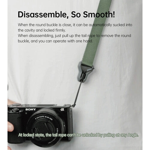 FALCAM Maglink Quick Magnetic Buckle Shoulder Strap Lite Purple 3143P