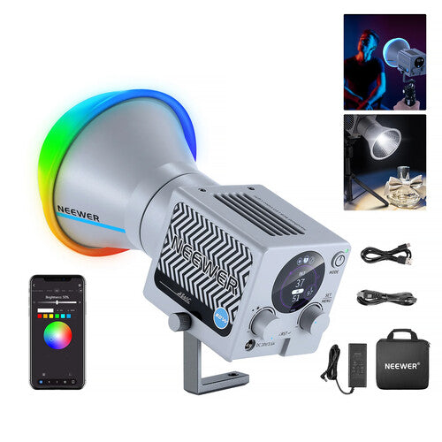 Neewer HS60C 60W Portable RGB LED Video Light