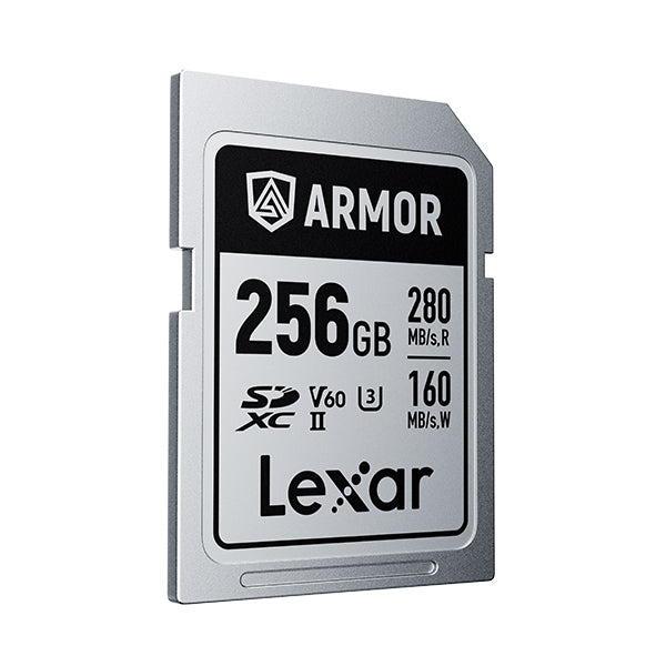LEXAR ARMOR SILVER PRO SDXC UHS-II 256GB W 160MB/s R 280MB/s LSDAMSP256G-RNNNG