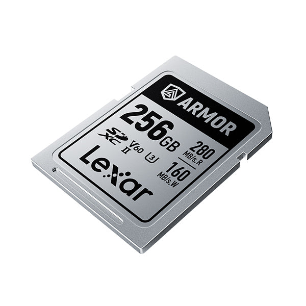 LEXAR ARMOR SILVER PRO SDXC UHS-II 256GB W 160MB/s R 280MB/s LSDAMSP256G-RNNNG