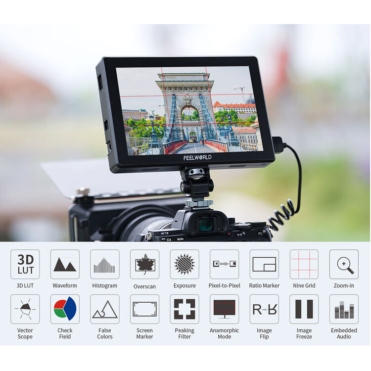 Feelworld T7S PRO 7 Inch Camera Monitor