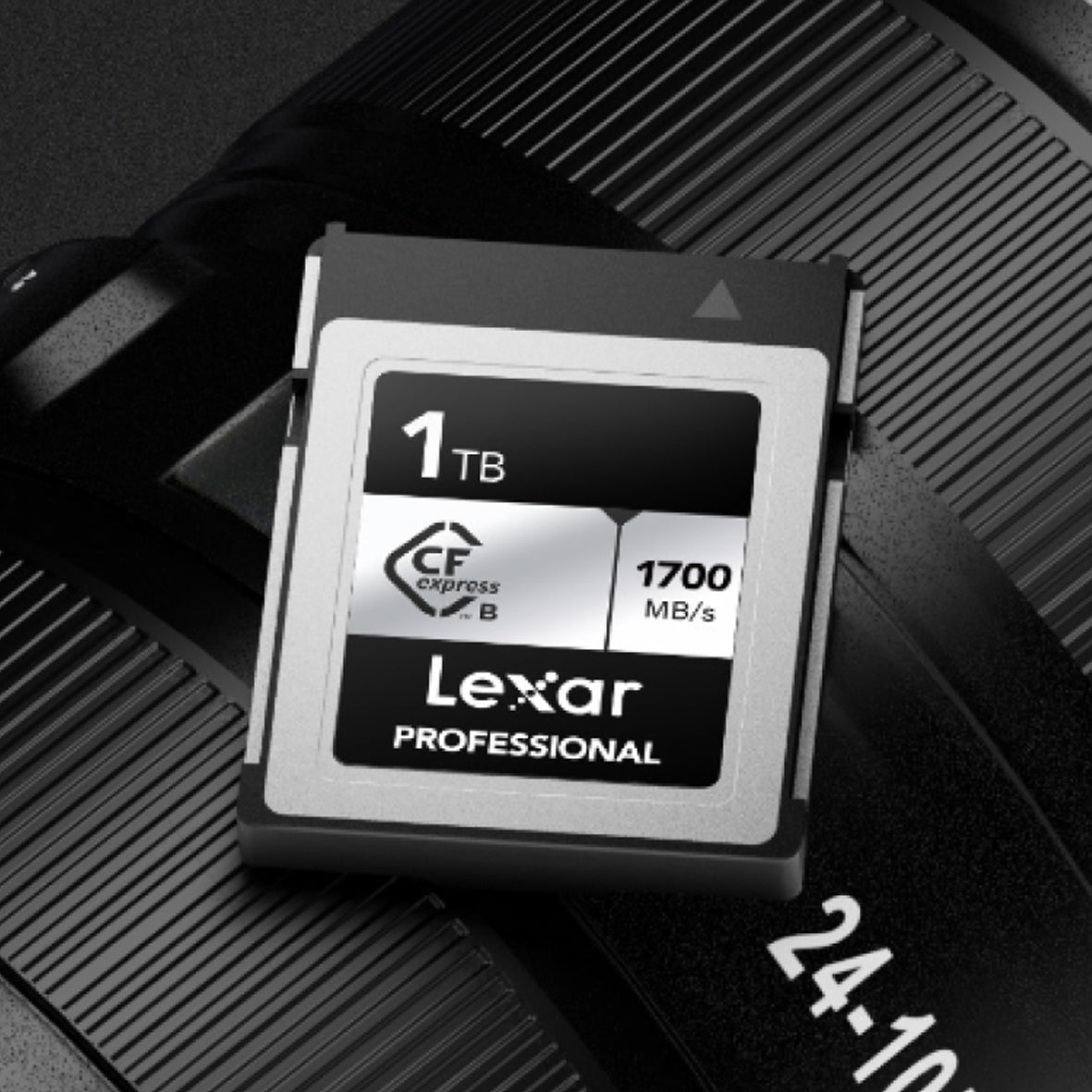 Lexar 1TB Professional CFexpress Type-B Silver Memory Card  W1250MB/s R1700MB/s