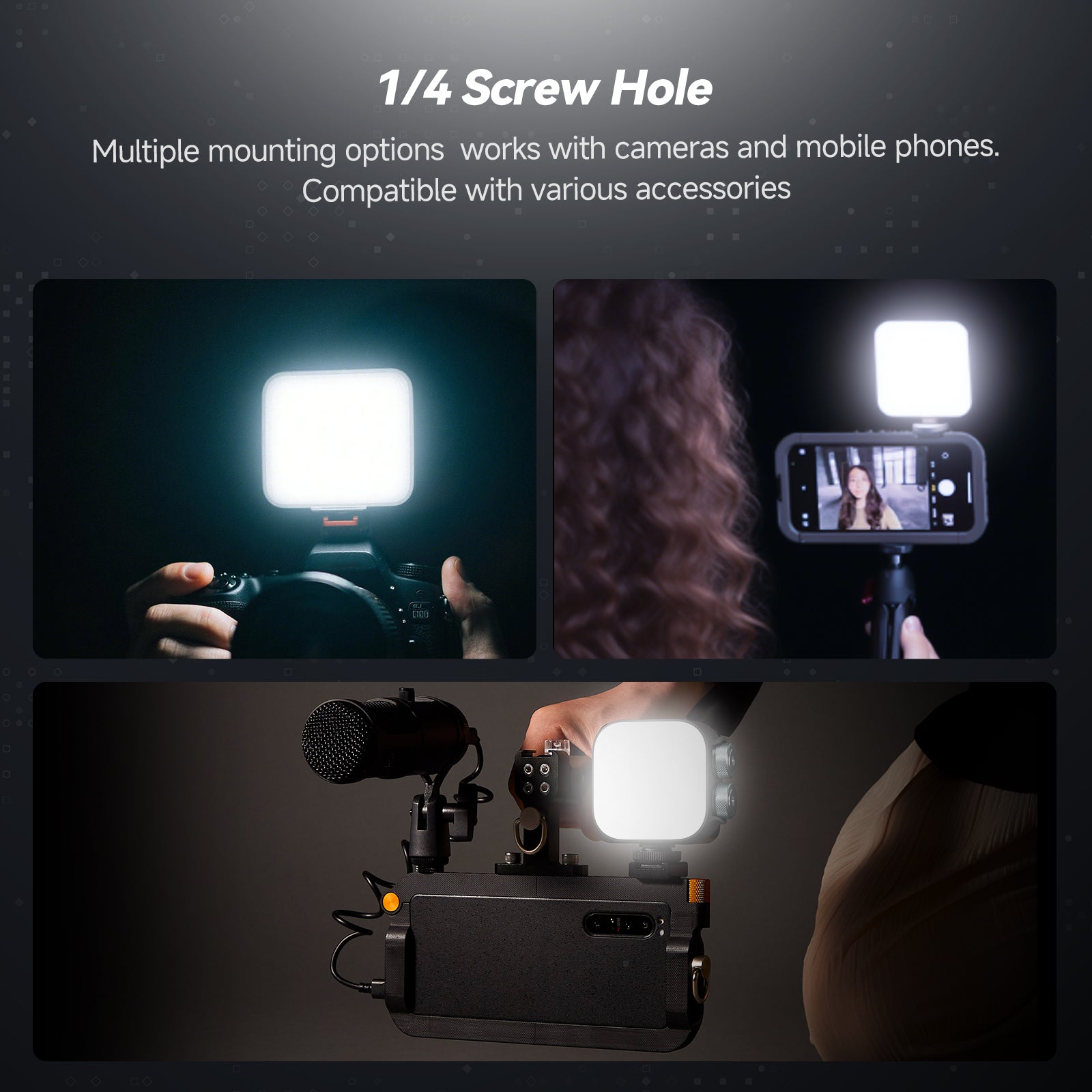 Photoolex Black Tofu 6W RGB Pocket Light