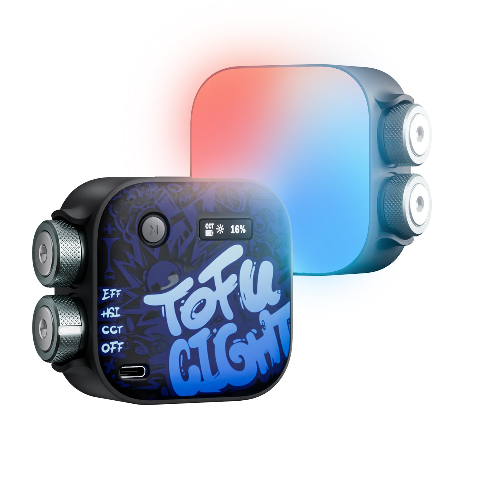 Photoolex Black Tofu 6W RGB Pocket Light