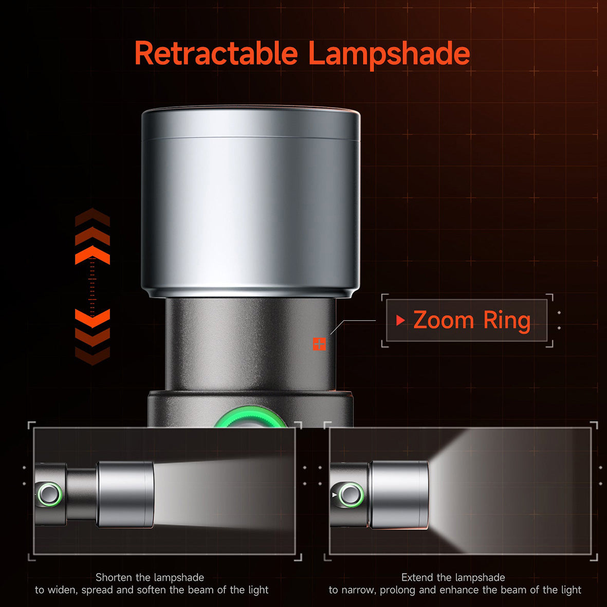 Photoolex ZOOM Light (10W 4 Color - Silicon Gobo) TF-LS-104FS-TZ