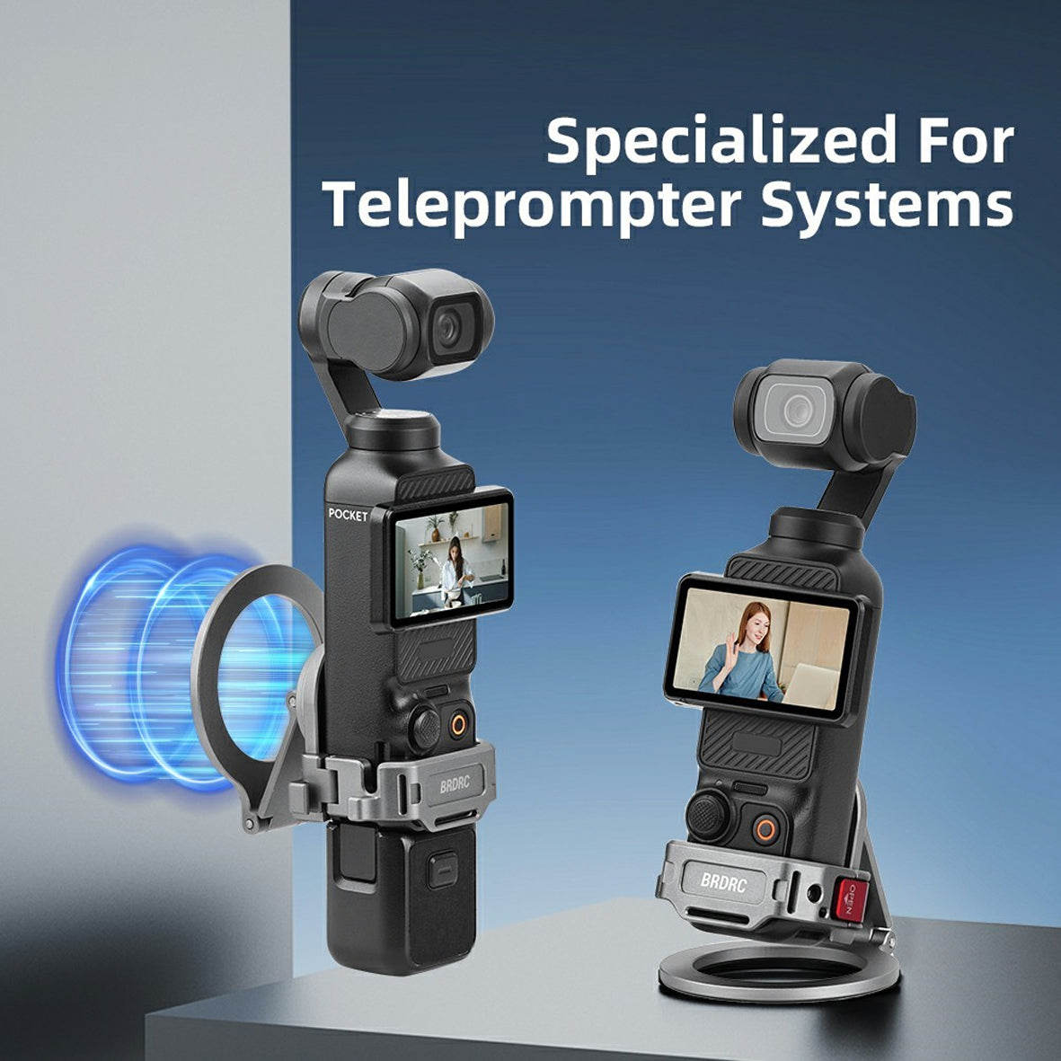 BRDRC POCKET 3 Teleprompter Magnetic Bracket PO3019