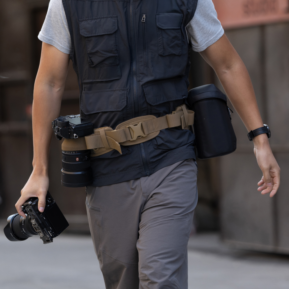 PGYTECH OneMo Photography Waist Belt (Coyote Brown) P-CB-585