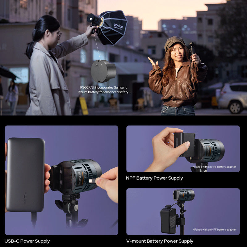 Godox RS60R Compact RGB LED Monolight