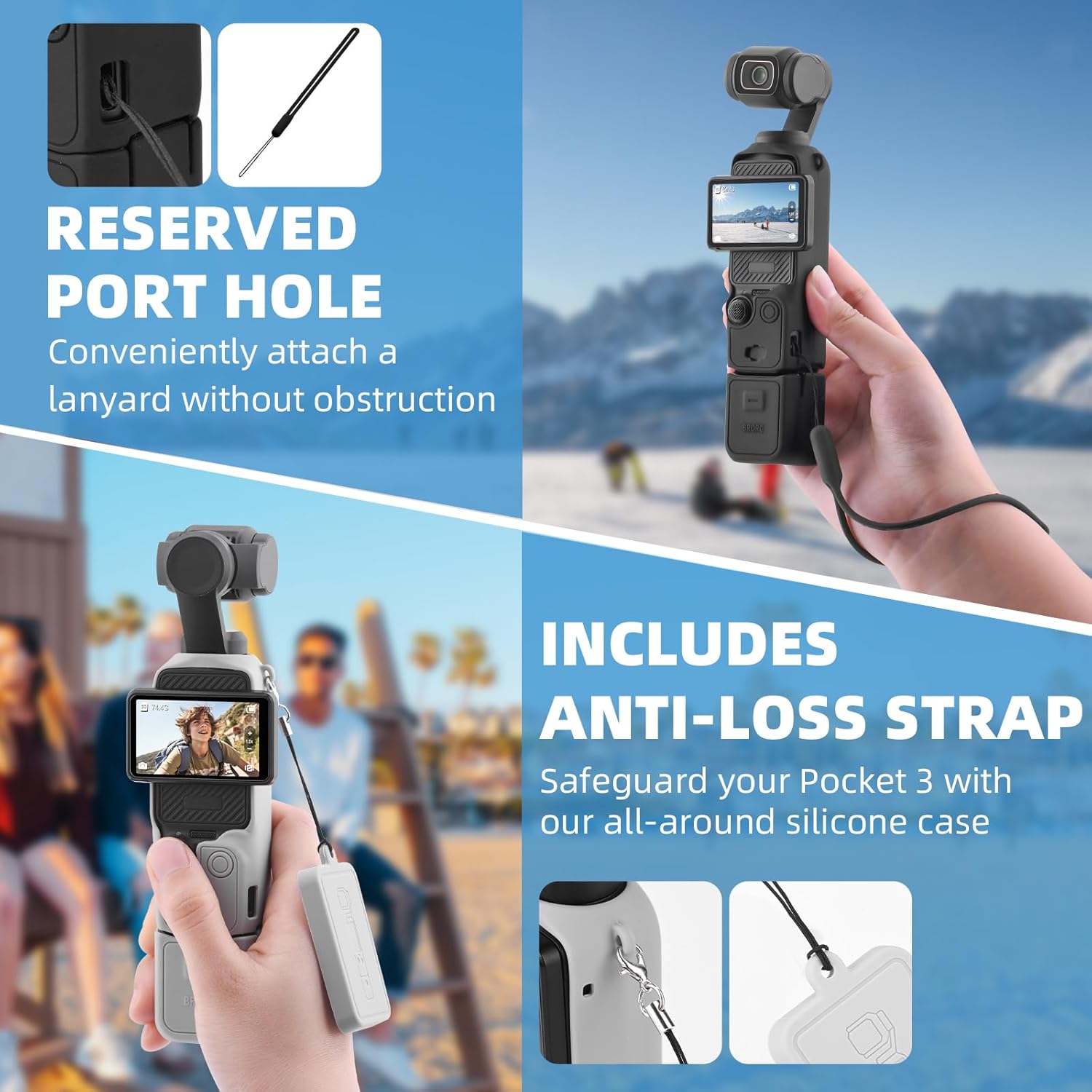 BRDRC POCKET 3 All-round Silicone Case