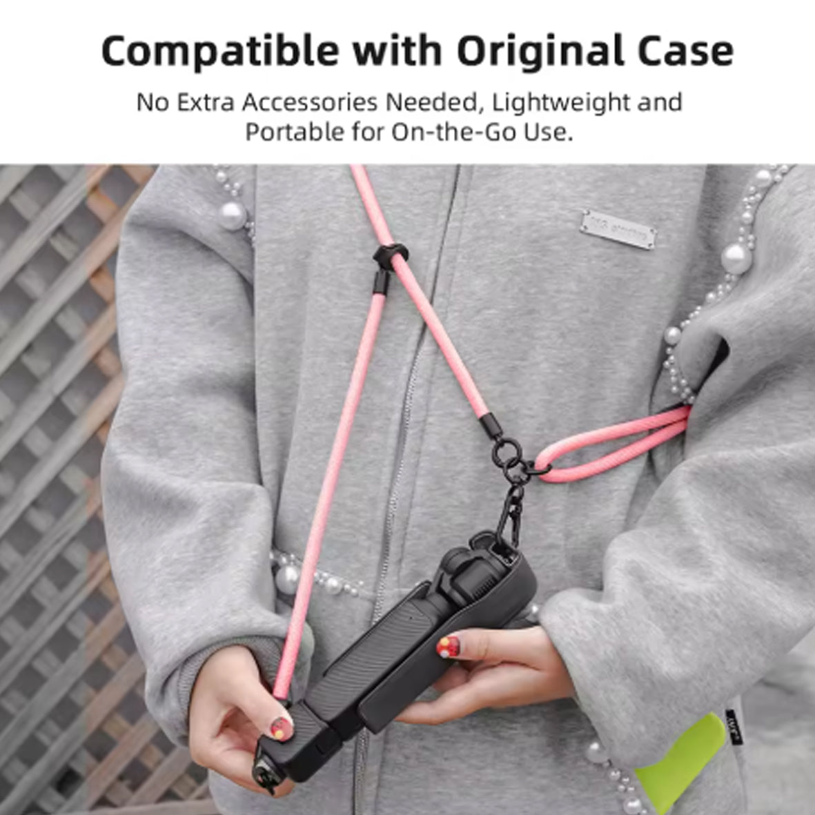 BRDRC POCKET 3 Adjustable Crossbody Strap + Double Buckle