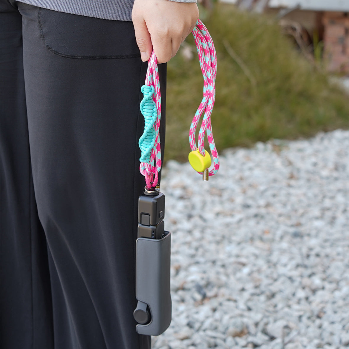 BRDRC POCKET 3 Adjustable Lanyard (Black Rope Black Knot) PO3014_3