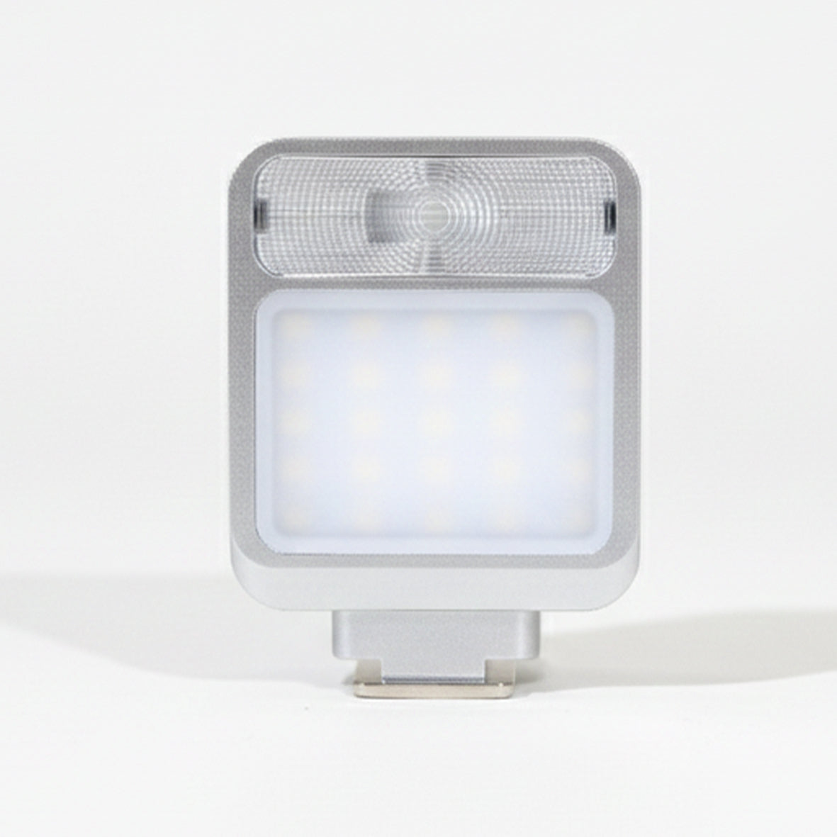 Avangarde AV-HI02 Camera flash and Continuous LED Compatible for [Sony, Canon, Nikon, Fuji, OM System, Lumix, Ricoh cameras] - Silver