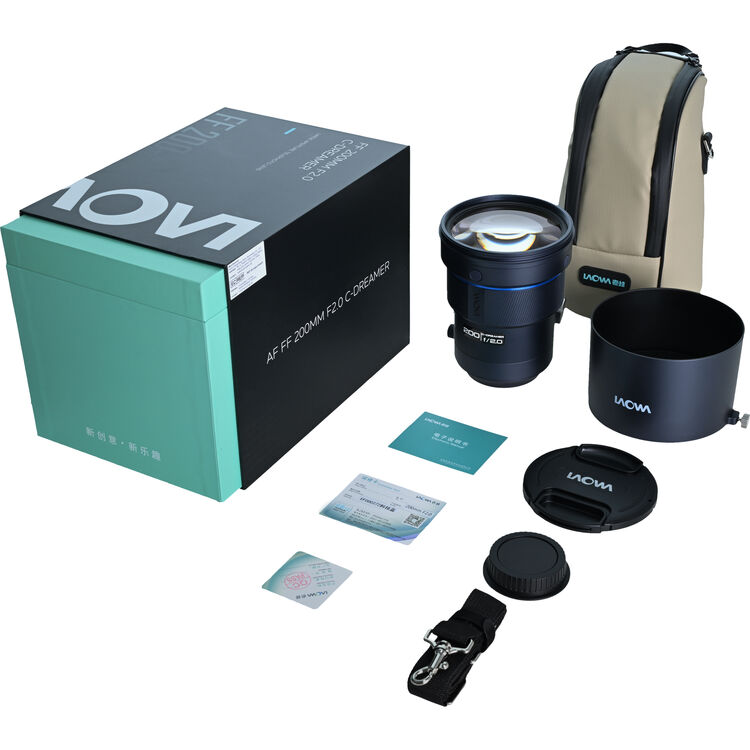 Laowa 200mm f2 AF FF Telephoto Prime Lens for Sony FE