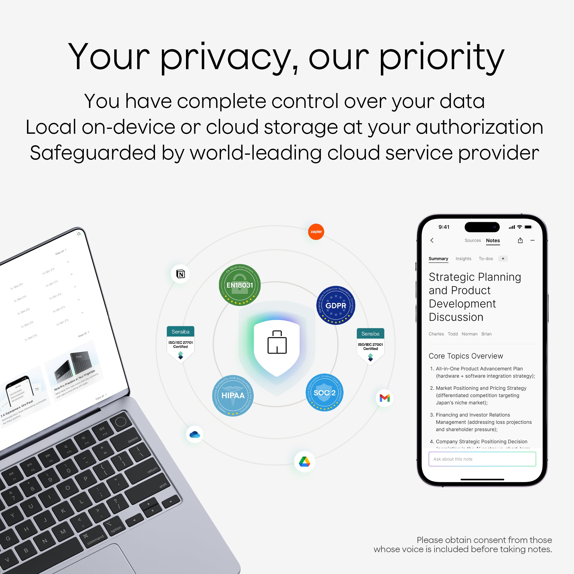 PLAUD Note Pro Silver