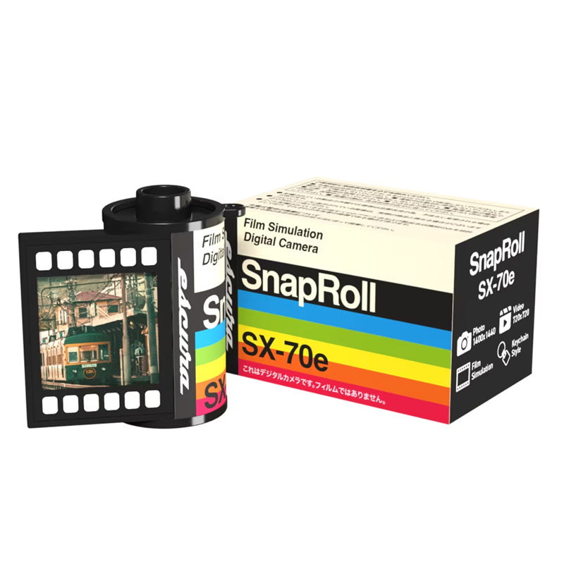 SnapRoll Film Simulation Digital Camera Blind Box with Sandisk Ultra Micro SD 32GB 100Mb/s MicroSDHC UHS-I