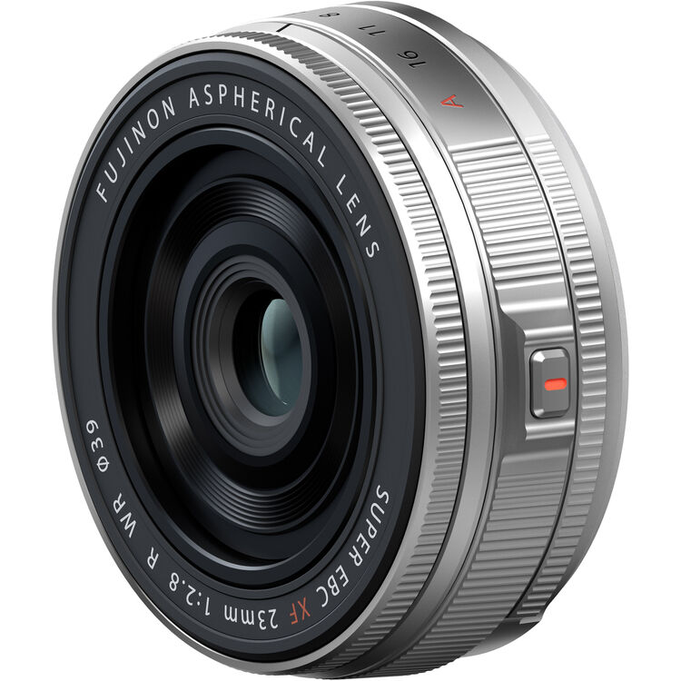 Fujifilm XF 23mm f/2.8 R WR Lens (Silver)