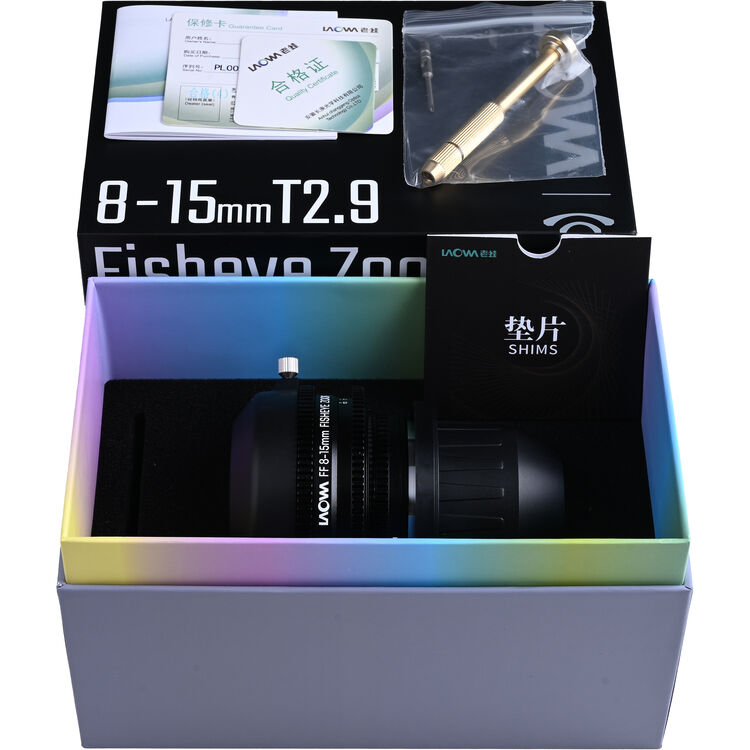 LAOWA 8-15mm T2.9 FF Zoom Fisheye Cine - Arri PL