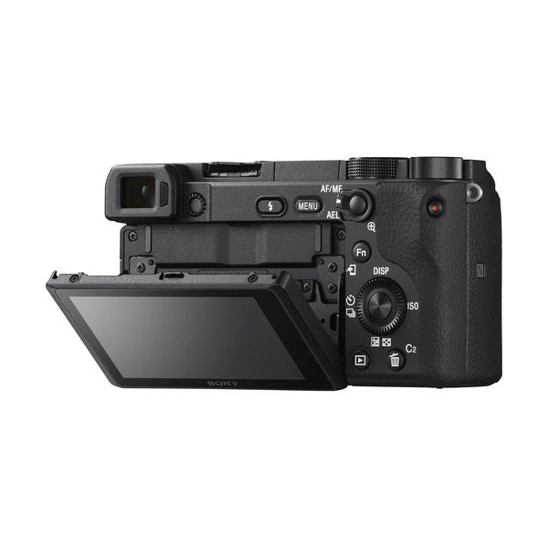 Sony Alpha a6400 Mirrorless Digital Camera Body Only (Black) with Sony E PZ 18-105mm f4 G OSS Lens