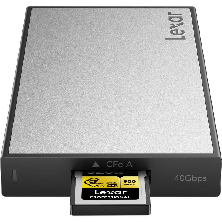 Lexar Professional Workflow CFExpress 4.0 Type A Card Reader LPWF730N-5ANGL