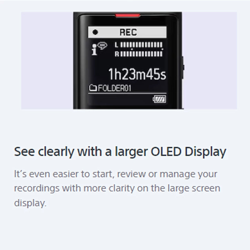 Sony UX570 Digital Voice Recorder UX Series