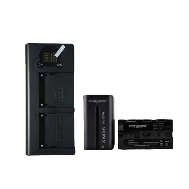 Paket Avangarde Dual Charger DL-F970 + Battery Powerange 970