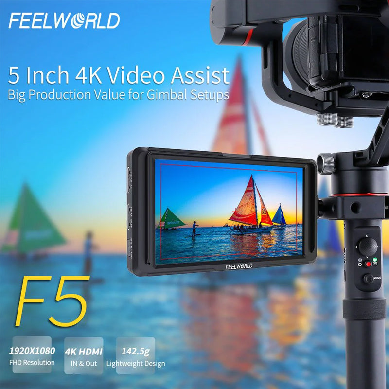 FeelWorld F5 4K Camera Monitor