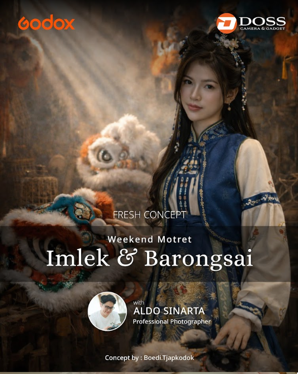 Hunting Session: Imlek & Barongsai bersama Aldo Sinarta, Professional Photographer.