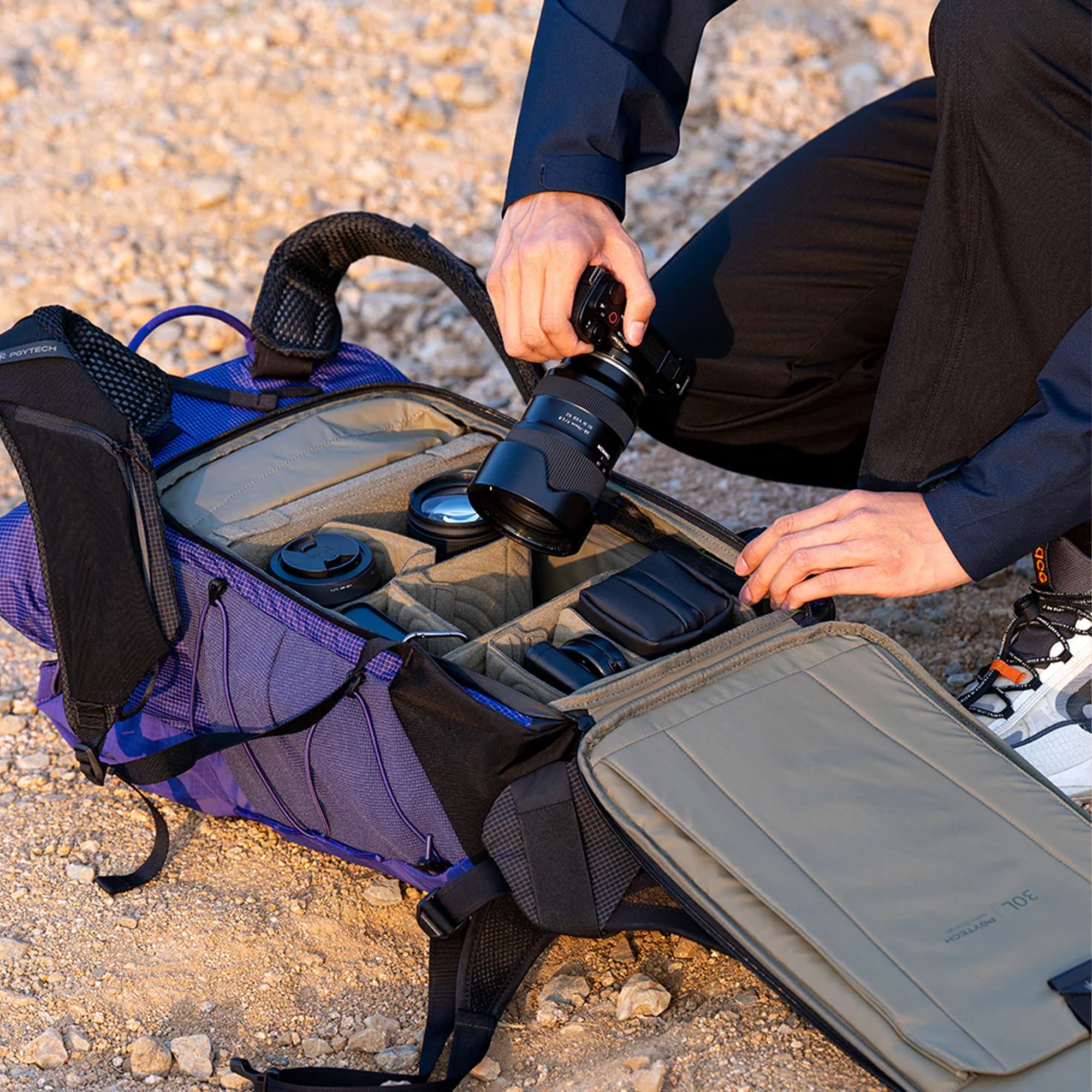 PGYTECH OnePro Ultralight Backpack 20L (Space Black) P-CB-417