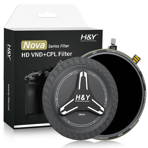 H&Y Nova Series HD VND+CPL Filter 58mm