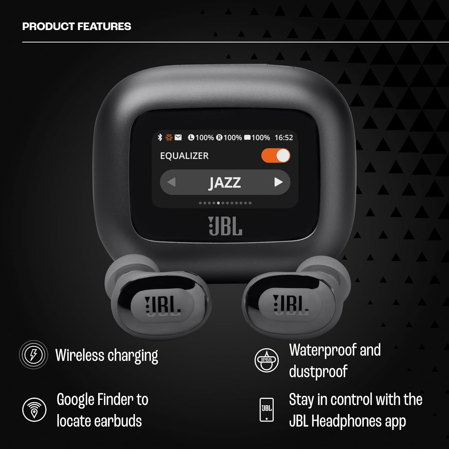 JBL Live Buds 3 True Wireless Noise-Canceling Earbuds